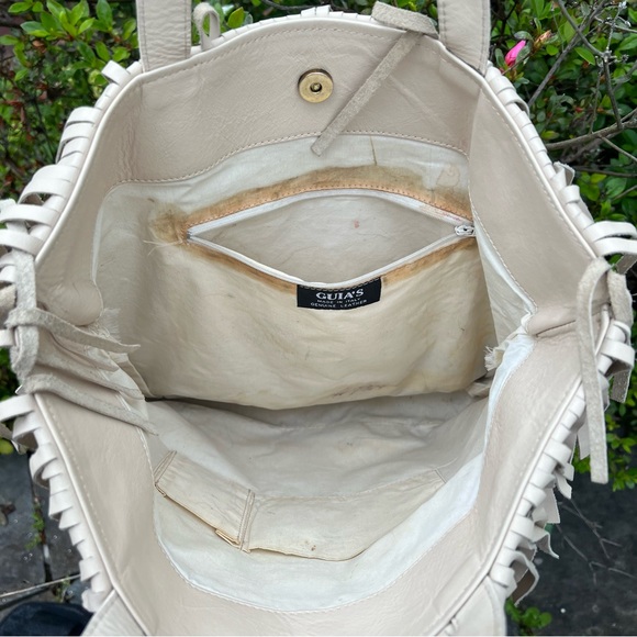 Guia’s Italian leather fringe bag - Picture 6 of 8